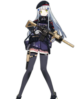 少女前线HK416破衣效果怎么样?HK416属性技能资料介绍
