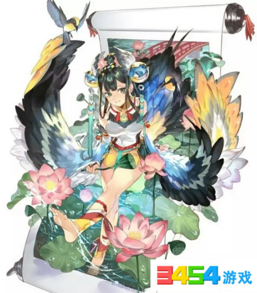 阴阳师花鸟卷新皮肤闲池荷香图片 花鸟卷新皮肤闲池