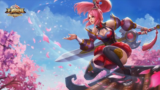 王者荣耀花木兰高清原画欣赏,花木兰高清图片一览