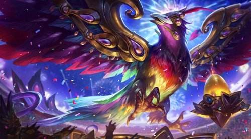 lol2月8日测试服 冰鸟狂欢皮肤 随机无限火力