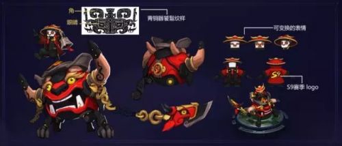 王者荣耀无畏之灵太乙真人饕餮皮肤曝光,太乙真人饕餮